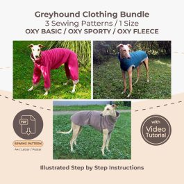 Greyhound 3 in 1 Pattern Bundle / PDF SEWING PATTERN
